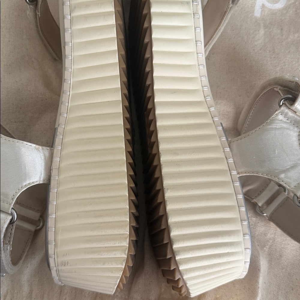 Dolce Vita Women's Debra Cream Sandals Size 8.5 M Good Condition - Picture 10 of 15